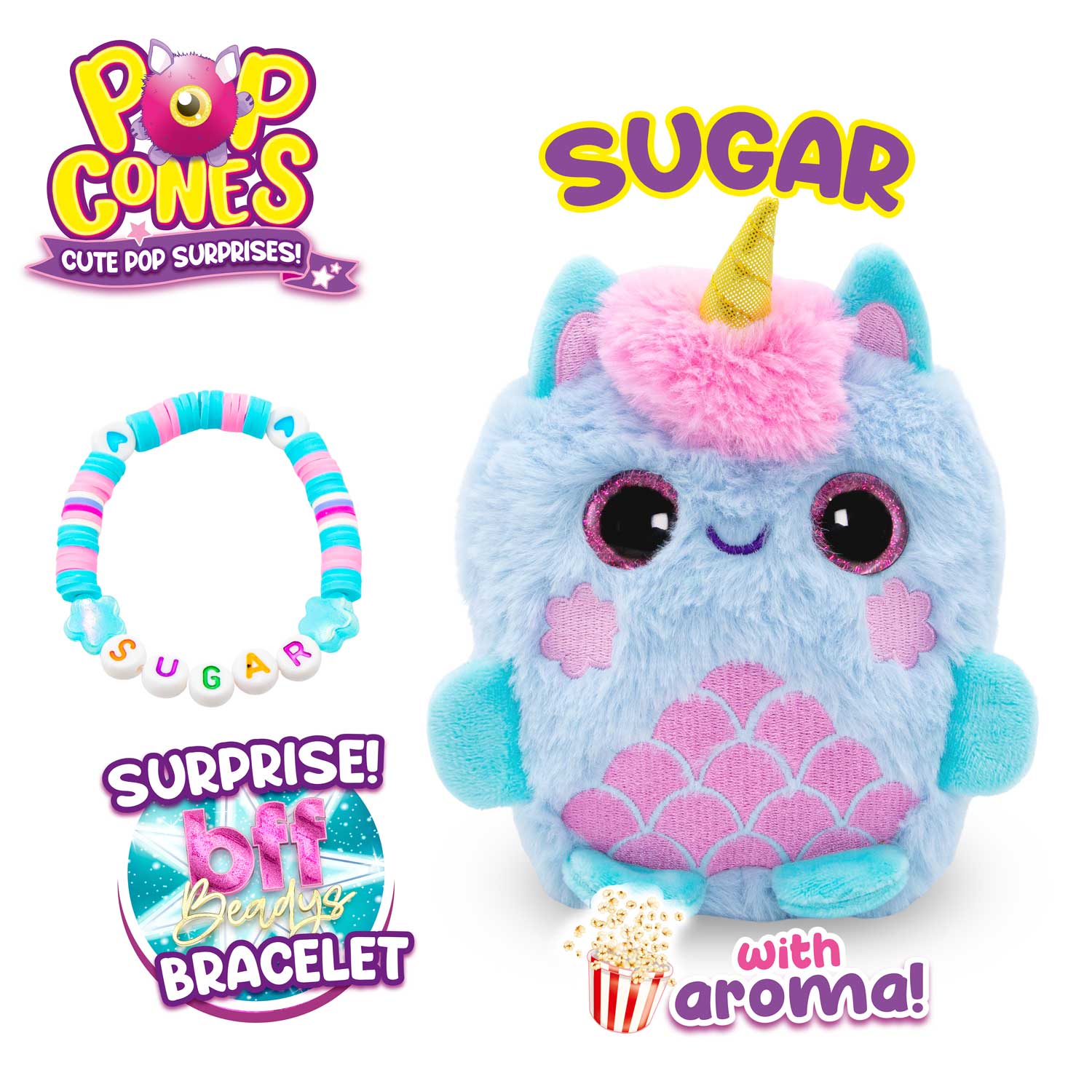 Pop Cones - Sugar