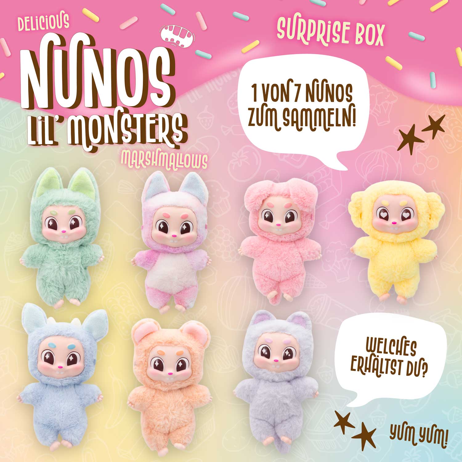 NUNOS Lil' Monsters Marshmallows