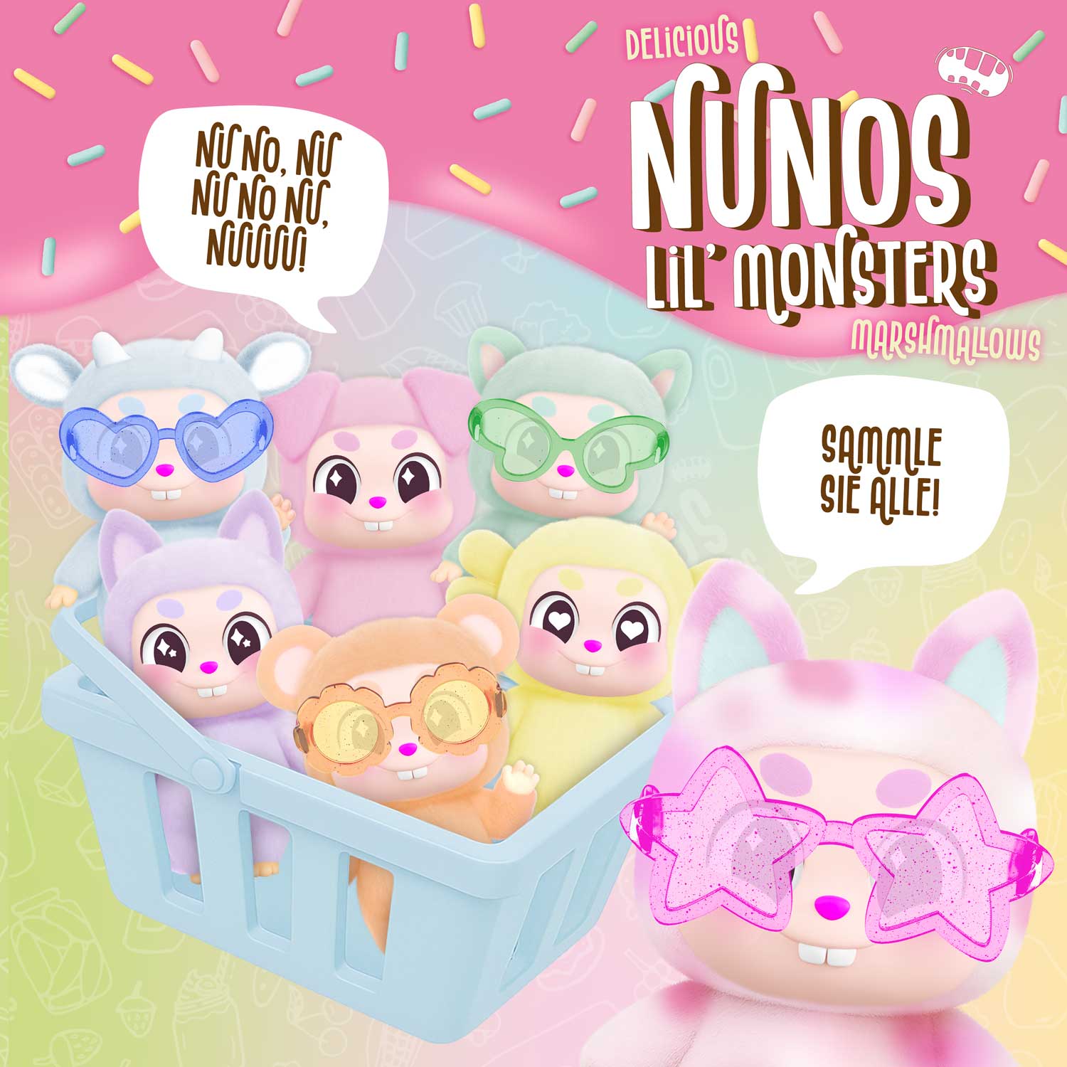 NUNOS Lil' Monsters Marshmallows