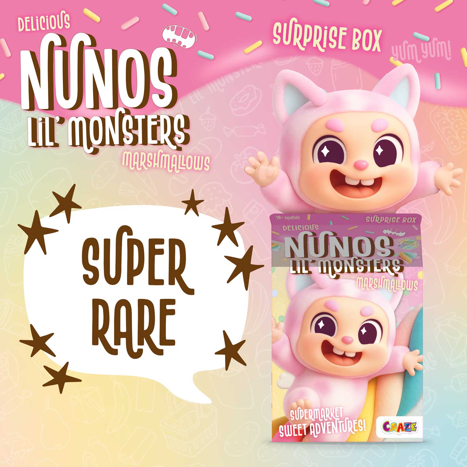 NUNOS Lil' Monsters Marshmallows