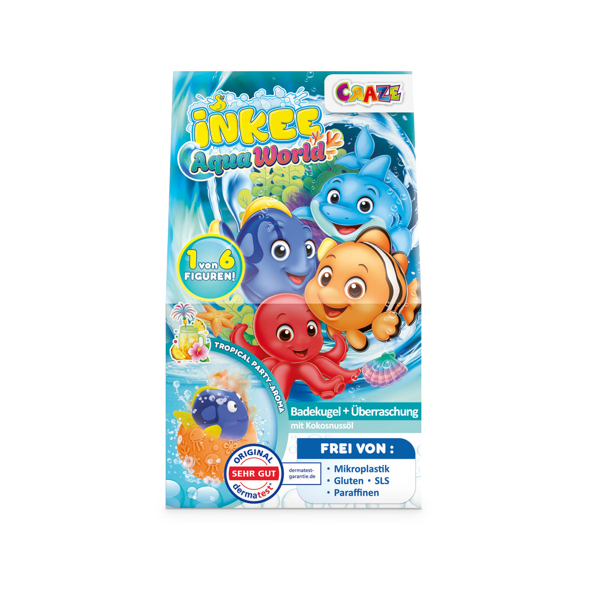 INKEE - Aqua World Überraschungs-Badekugel