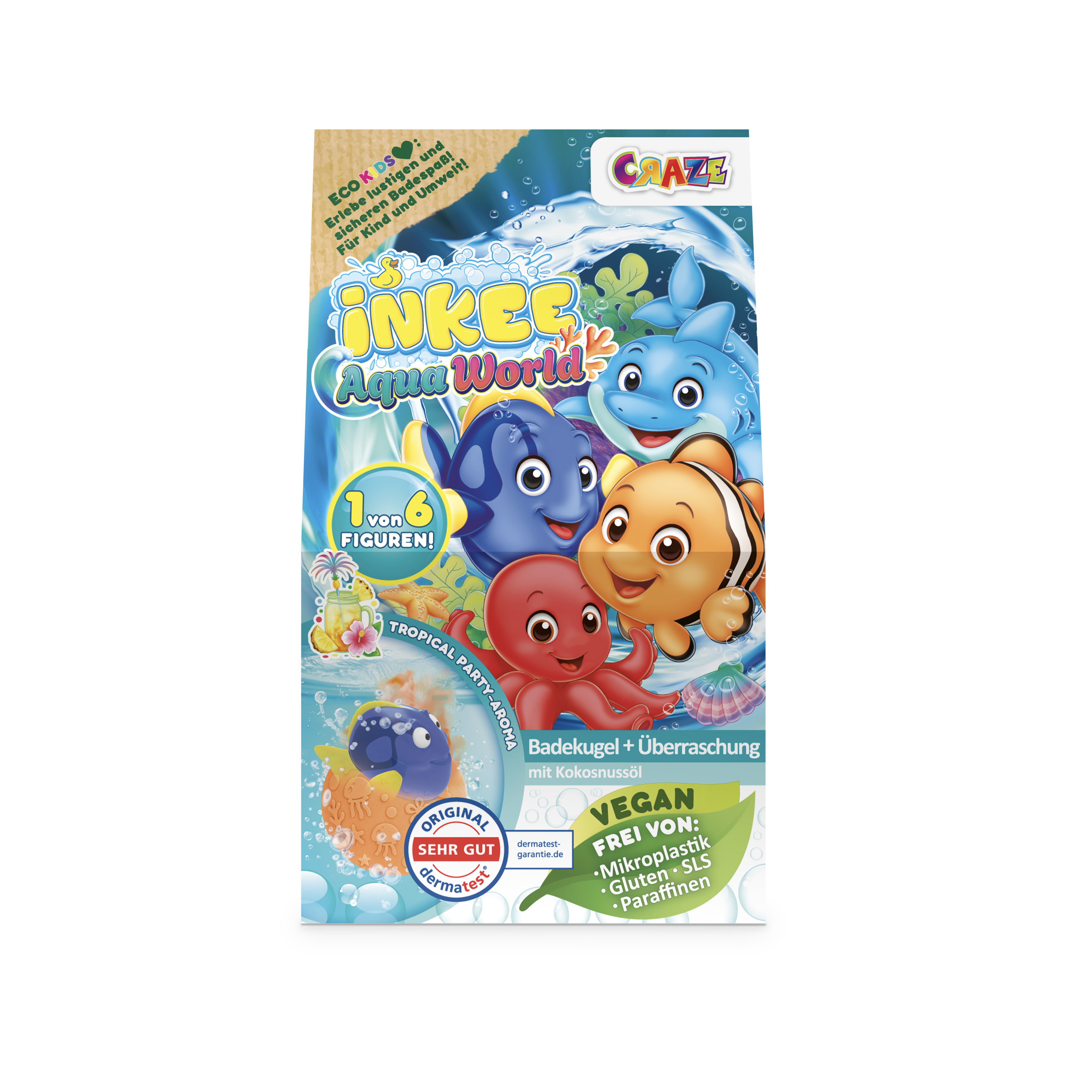 INKEE - Aqua World Überraschungs-Badekugel