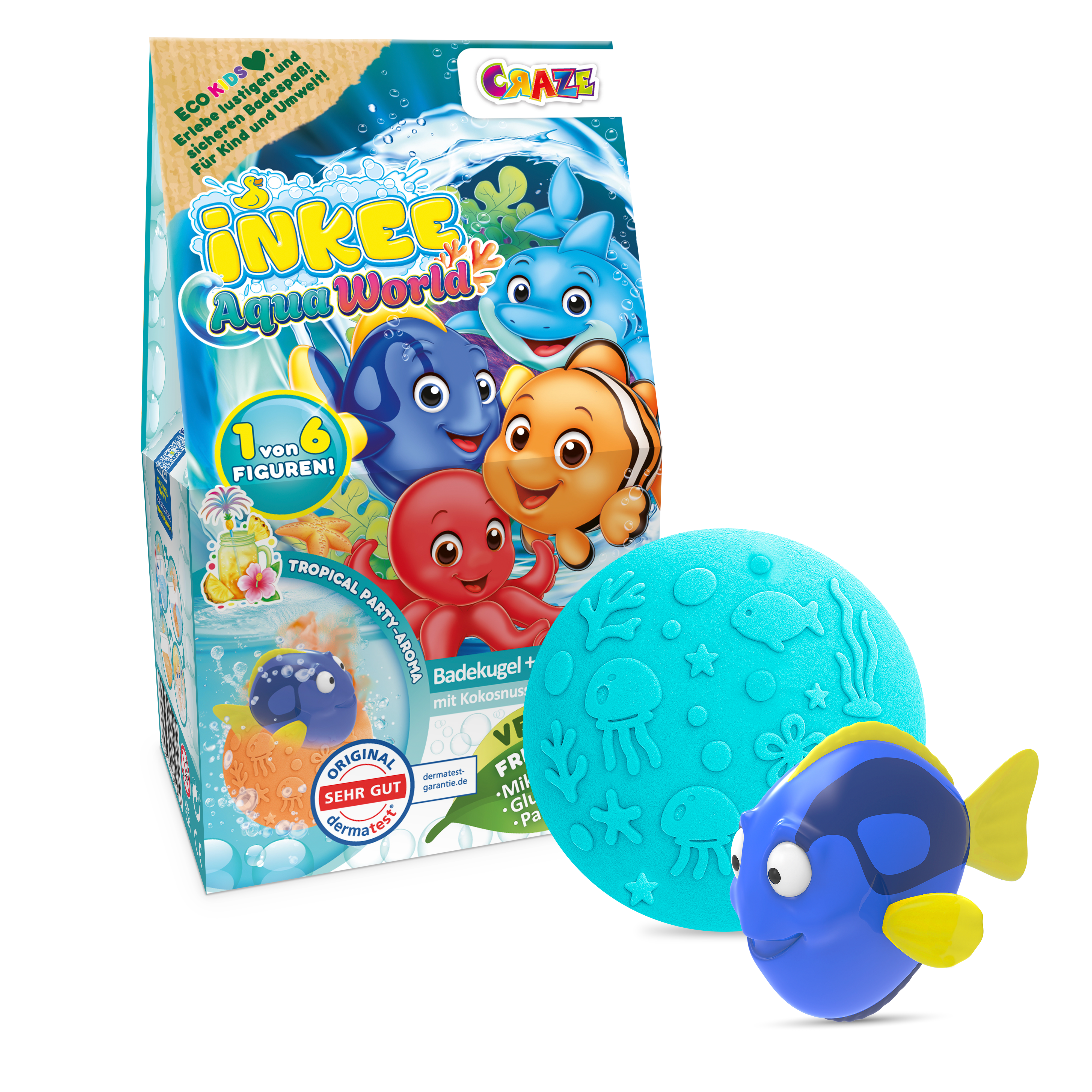 INKEE - Aqua World Überraschungs-Badekugel