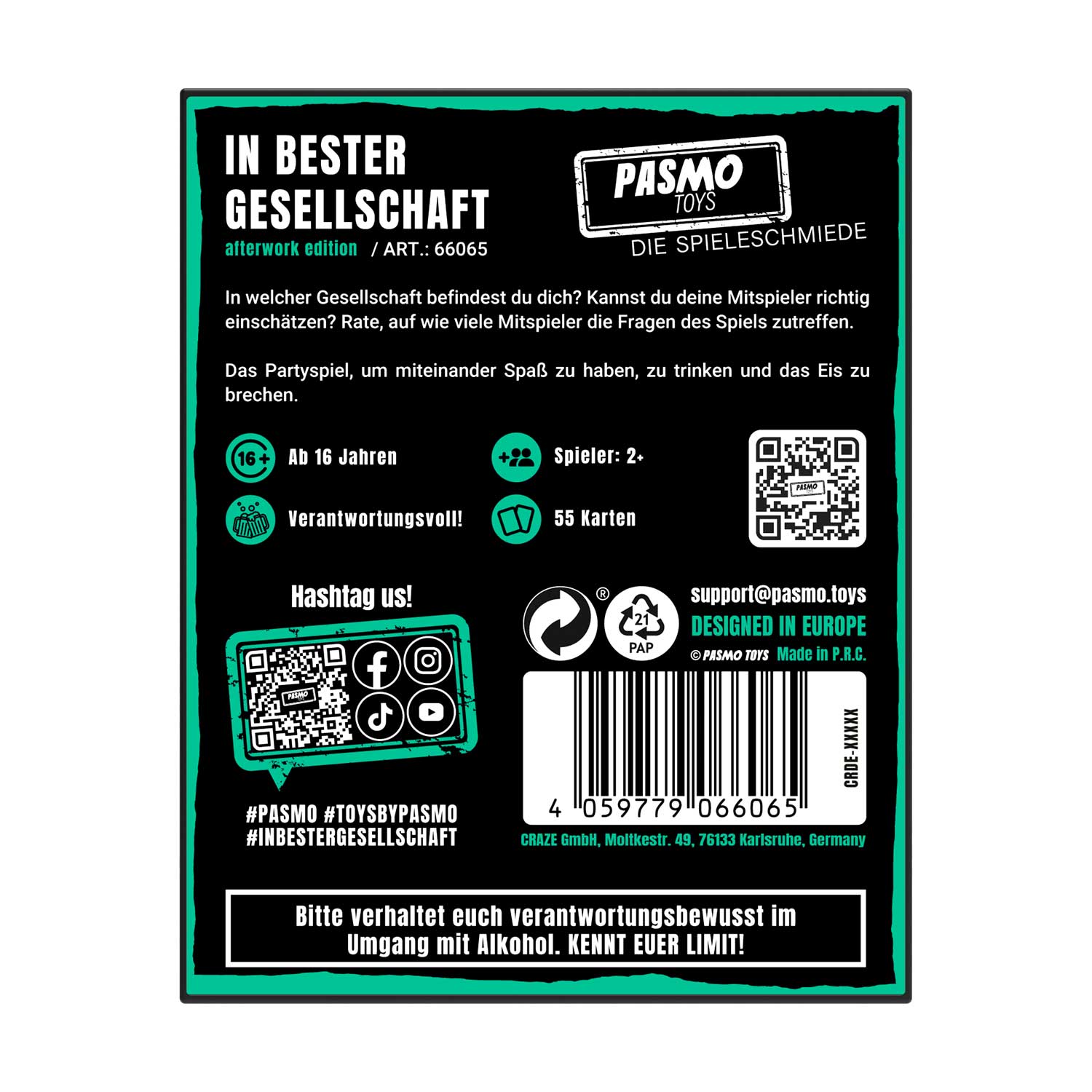 PASMO - In Bester Gesellschaft Afterwork Edition