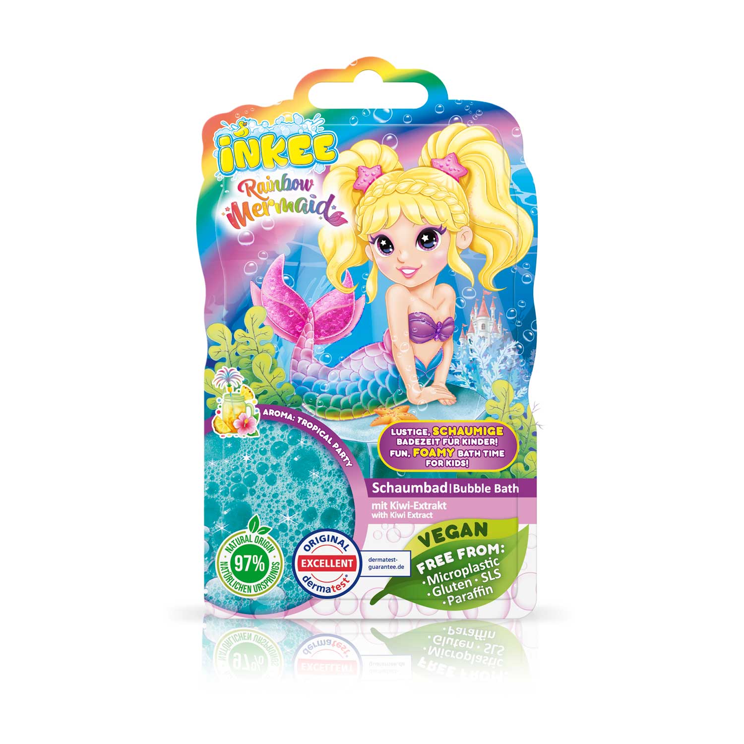 INKEE - Schaumbad Rainbow Mermaid