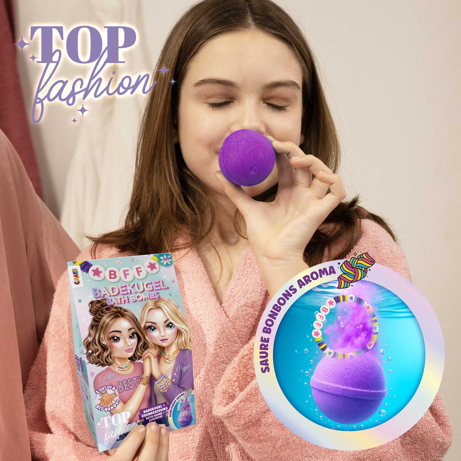 TOP FASHION - BFF Überraschungs-Badekugel