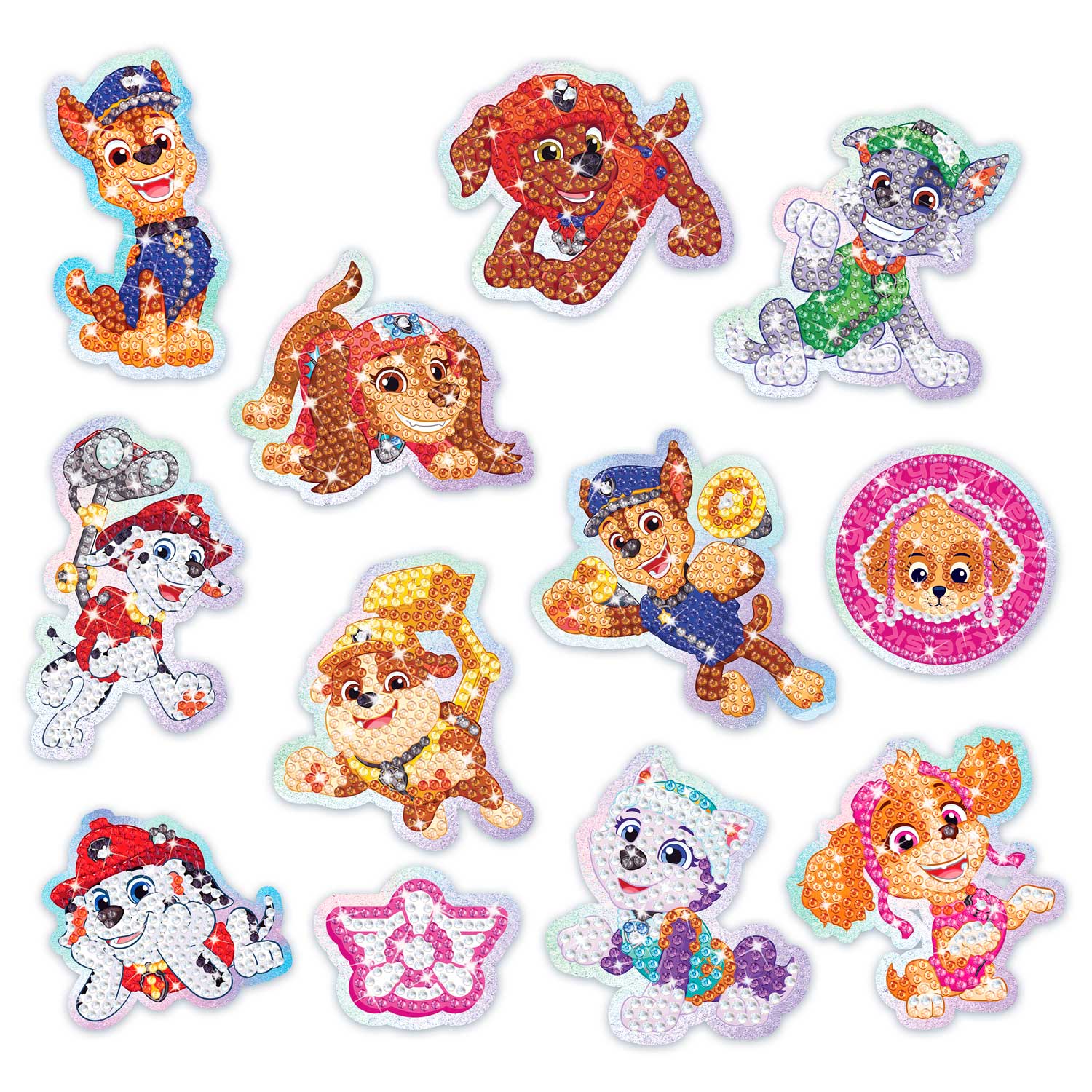 DIAMONDZ - PAW PATROL Mega Set Stickers