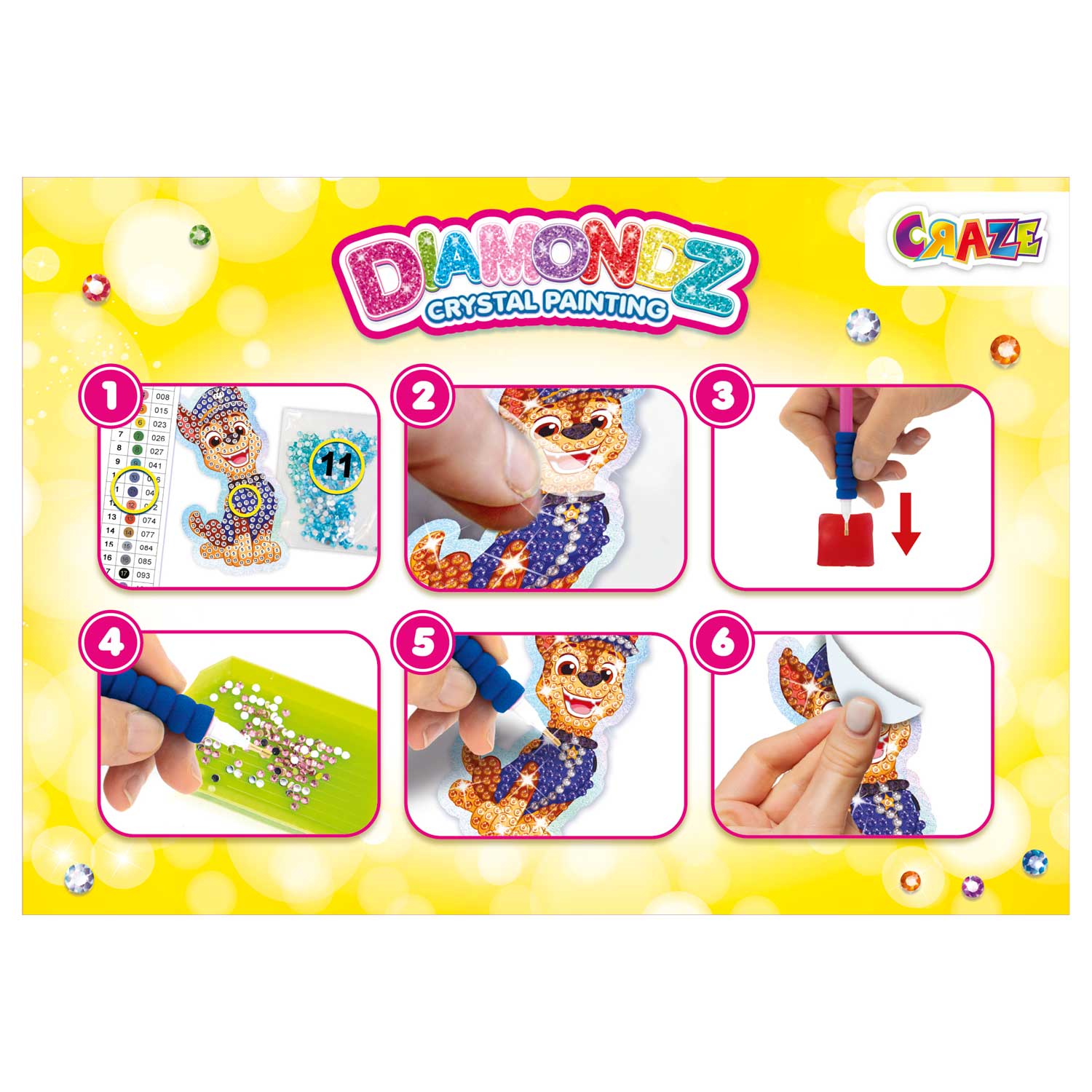 DIAMONDZ - PAW PATROL Mega Set Stickers