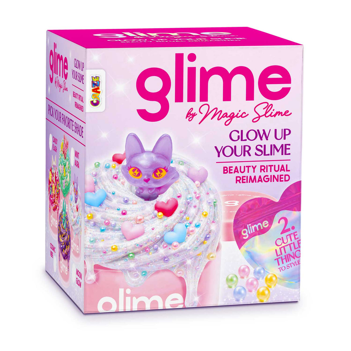 MAGIC SLIME GLIME Starter Pack – Kreatives Slime Set mit trendigen Toppings & Überraschungsfigur