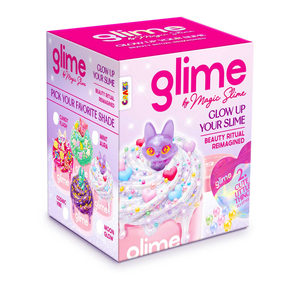 MAGIC SLIME GLIME Starter Pack – Kreatives Slime Set mit trendigen Toppings & Überraschungsfigur