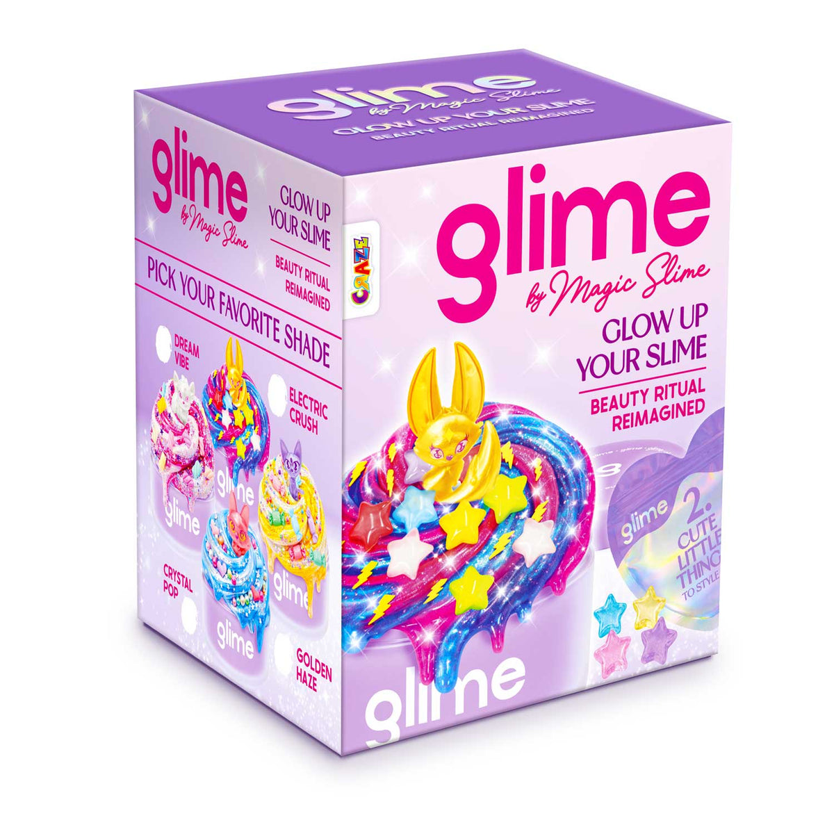 MAGIC SLIME GLIME Starter Pack – Kreatives Slime Set mit trendigen Toppings & Überraschungsfigur