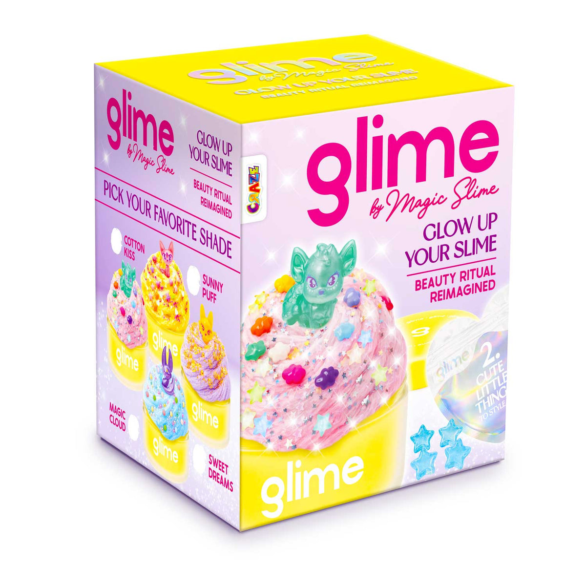 MAGIC SLIME GLIME Starter Pack – Kreatives Slime Set mit trendigen Toppings & Überraschungsfigur