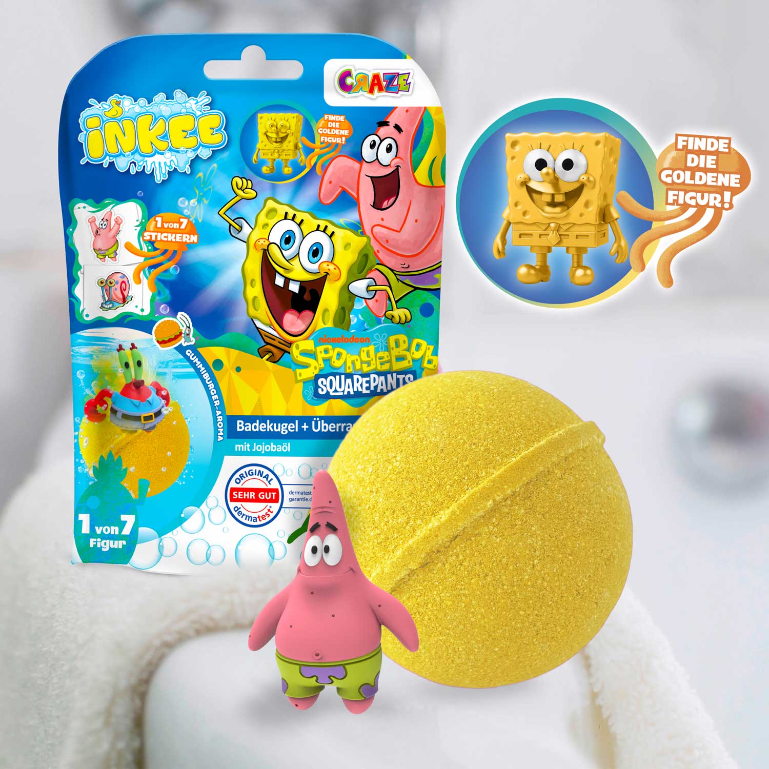 INKEE - SpongeBob Surprise Bath Bomb