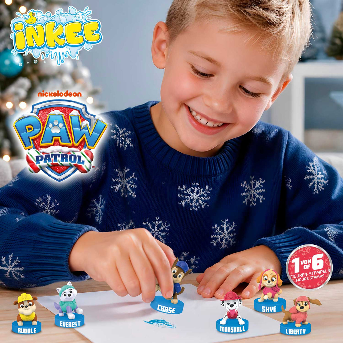 INKEE PAW Patrol Adventskalender – Badespaß & Überraschungen für Kinder ab 3 Jahren.